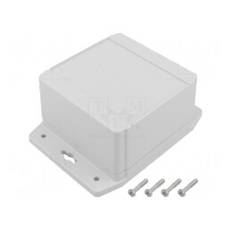 Carcasă Universală cu Lame de Fixare 104x106x62 mm | Electronic-mag.ro | Componente Electronice