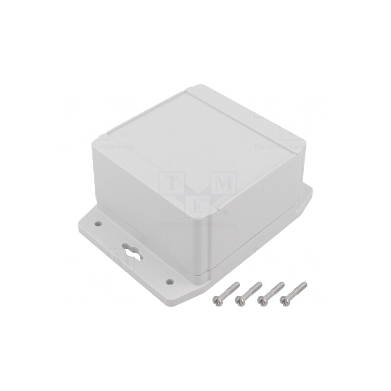 Carcasă Universală cu Lame de Fixare 104x106x62 mm | Electronic-mag.ro | Componente Electronice