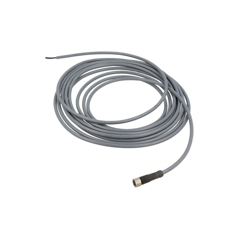 Cablu de Conectare M8 PIN 3 Drept 5m 60VAC 3A | Electronic-mag.ro | Componente Electronice