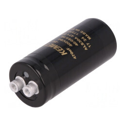 Condensator electrolitic 470uF 400VDC Ø36x82mm | Electronic-mag.ro | Componente Electronice