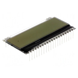 Display LCD Alfanumeric 16x2 FSTN 55x27.94mm Alb | Electronic-mag.ro | Componente Electronice