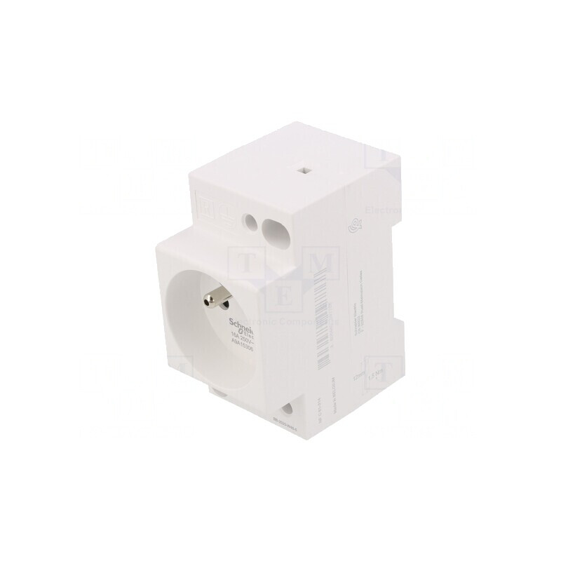 Soclu E 250VAC 16A pentru şină DIN ACTI9 | Electronic-mag.ro | Componente Electronice