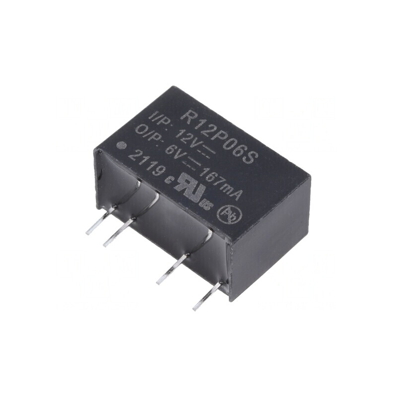 Convertor DC/DC 1W 6V 167mA | Electronic-mag.ro | Componente Electronice