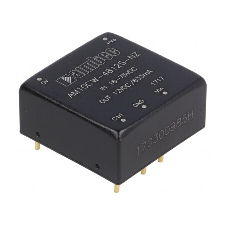 Convertor DC/DC 10W 18-75V la 12V 0.83A | Electronic-mag.ro | Componente Electronice