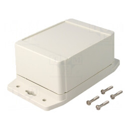 Carcasă Universală 91x120x62mm cu Lame de Fixare | Electronic-mag.ro | Componente Electronice