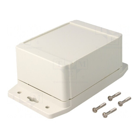 Carcasă Universală 91x120x62mm cu Lame de Fixare | Electronic-mag.ro | Componente Electronice