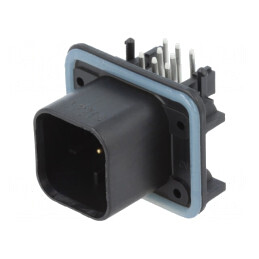 8 POS RTANG HDR ASSY with Gasket | Electronic-mag.ro | Componente Electronice