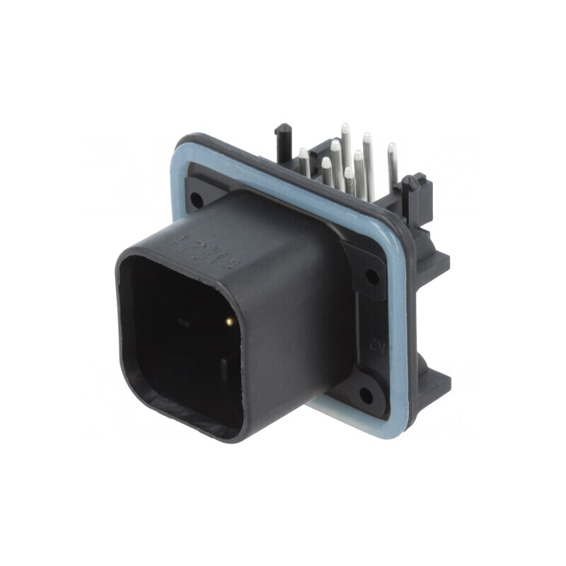 8 POS RTANG HDR ASSY with Gasket | Electronic-mag.ro | Componente Electronice