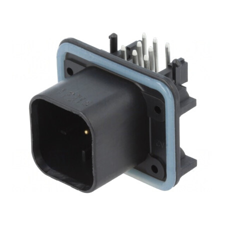 8 POS RTANG HDR ASSY with Gasket | Electronic-mag.ro | Componente Electronice