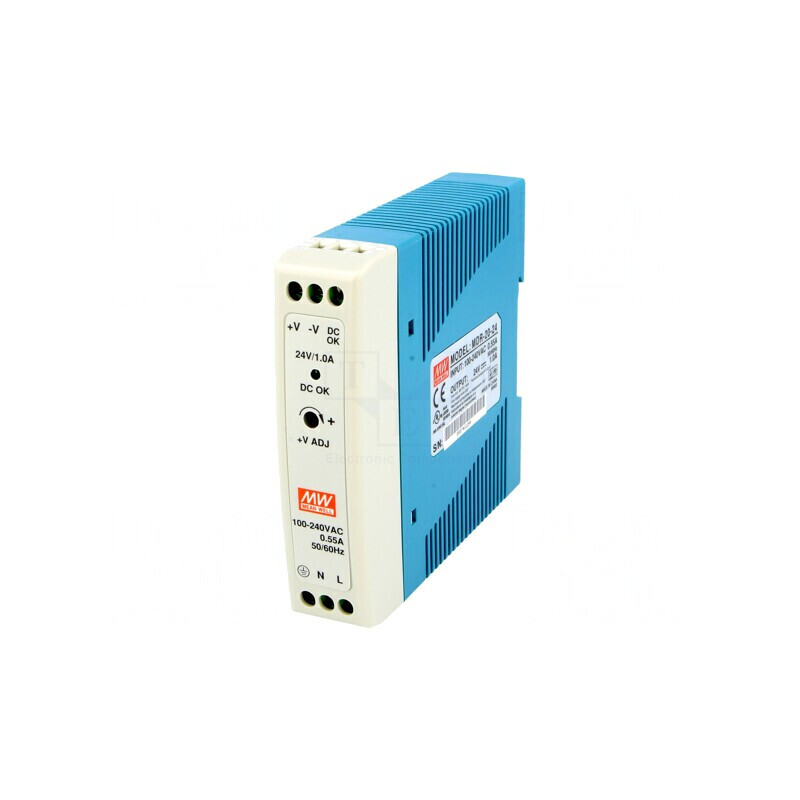 Alimentator Pulsatoriu DIN 24W 24V 1A | Electronic-mag.ro | Componente Electronice