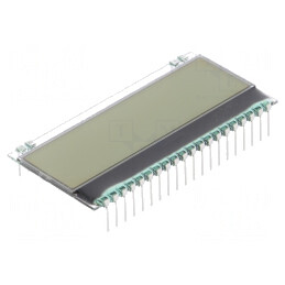 Display LCD Grafic 132x32 FSTN Alb 55x17.5mm 20PIN | Electronic-mag.ro | Componente Electronice