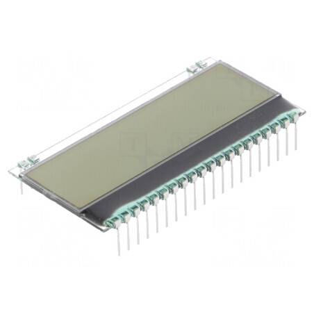 Display LCD Grafic 132x32 FSTN Alb 55x17.5mm 20PIN | Electronic-mag.ro | Componente Electronice