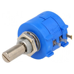 Potentiometru Axial Multitura 10kΩ 2W 6,35mm Linear | Electronic-mag.ro | Componente Electronice