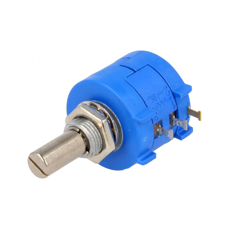 Potentiometru Axial Multitura 10kΩ 2W 6,35mm Linear | Electronic-mag.ro | Componente Electronice