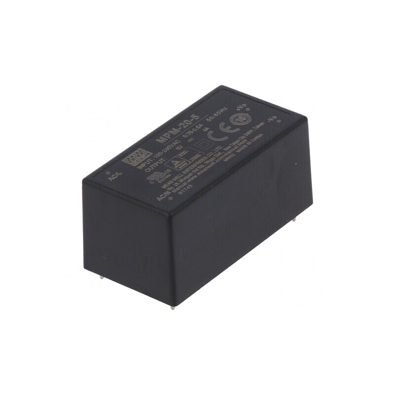 Convertor AC/DC 20W 5V 4A | Electronic-mag.ro | Componente Electronice