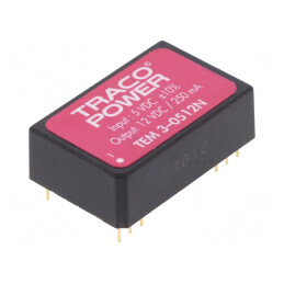 Convertor DC/DC 3W 5V la 12V 250mA | Electronic-mag.ro | Componente Electronice