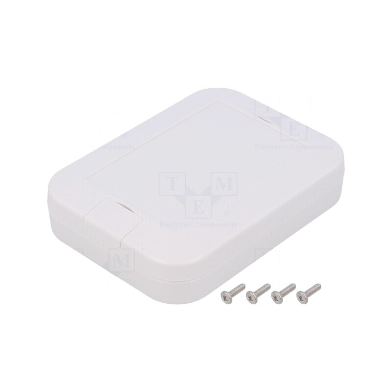 Carcasă Universală Gri Deschis 75x100x22mm WP8-10-2G | Electronic-mag.ro | Componente Electronice