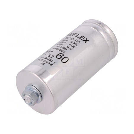 Condensator pentru Motoare 60uF 450VAC ±5% | Electronic-mag.ro | Componente Electronice