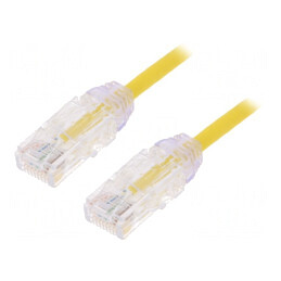 Patch Cord UTP Galben 3m 28AWG LSZH | Electronic-mag.ro | Componente Electronice
