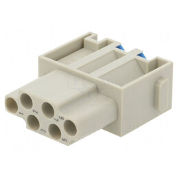 Conector Mamă Han-Modular 6 PIN 16A 500V | Electronic-mag.ro | Componente Electronice