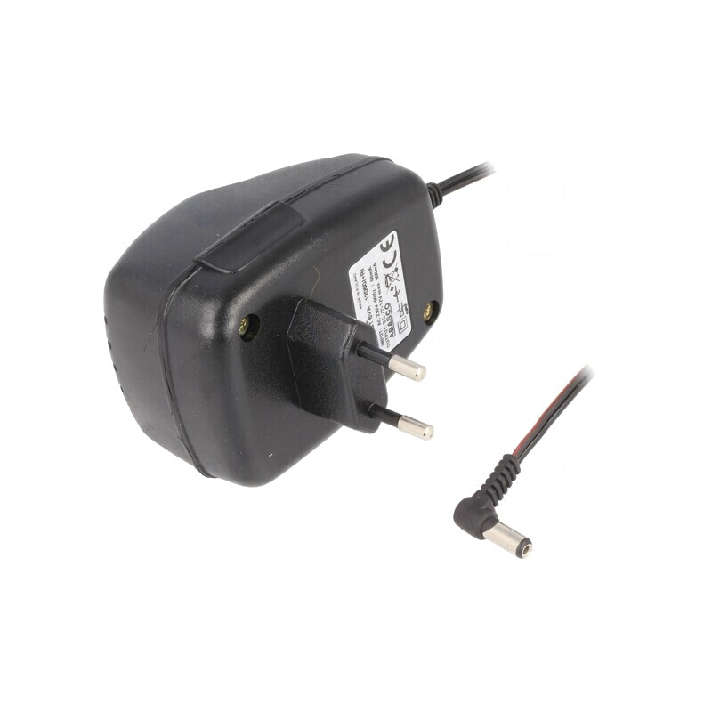 Alimentator stabilizat 12V 0,5A 6W cu mufă DC | Electronic-mag.ro | Componente Electronice