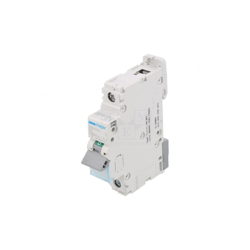 Întrerupător de supracurent 6A 1P 230/400VAC 10kA | Electronic-mag.ro | Componente Electronice