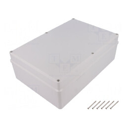 Carcasă Universală ABS 190x280x95 mm cu Bucșă din Alamă | Electronic-mag.ro | Componente Electronice