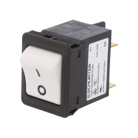 Întrerupător de supracurent 240VAC 60VDC 3A DPST 2 poli | Electronic-mag.ro | Componente Electronice