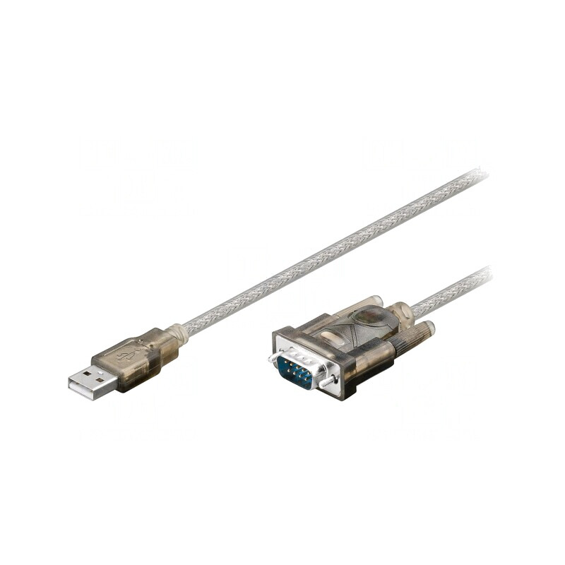 Convertor USB la RS232 cu mufă D-Sub 9 pini, 1.5m | Electronic-mag.ro | Componente Electronice