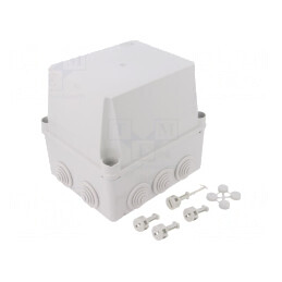 Carcasă Cutie de Conexiuni pentru Perete 145x170x154mm | Electronic-mag.ro | Componente Electronice