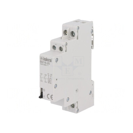 Releu bistabil de impulsuri NO 16A IP20 | Electronic-mag.ro | Componente Electronice