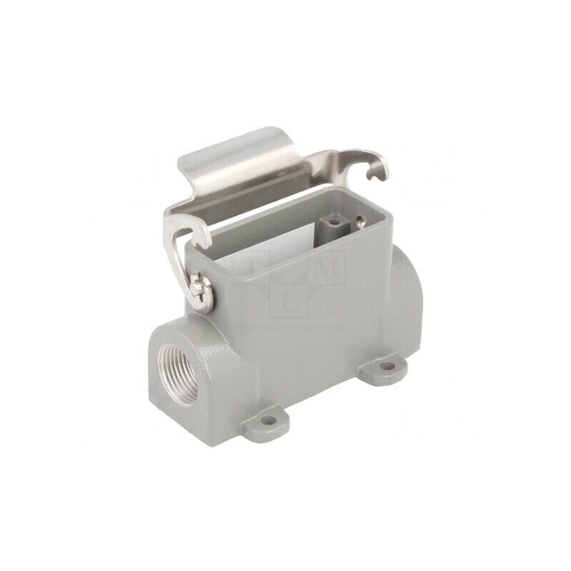 Carcasă pentru conectori HDC 10A cu clichet metal | Electronic-mag.ro | Componente Electronice