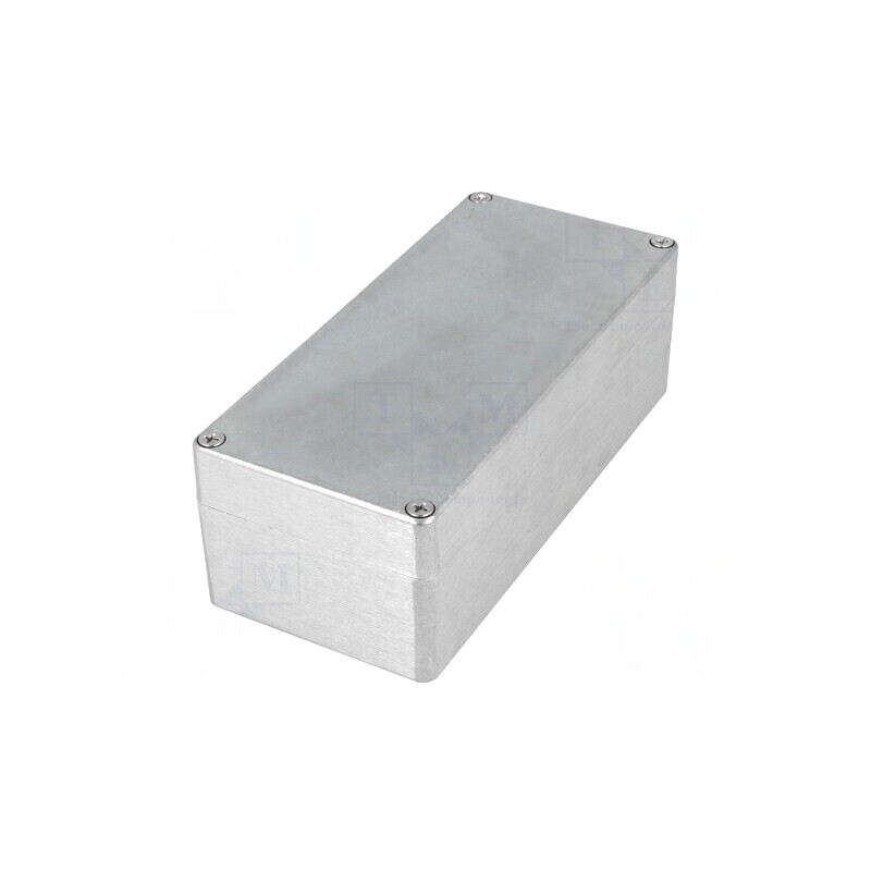 Carcasă Universală Aluminiu Natural IP67 80x175x60mm | Electronic-mag.ro | Componente Electronice