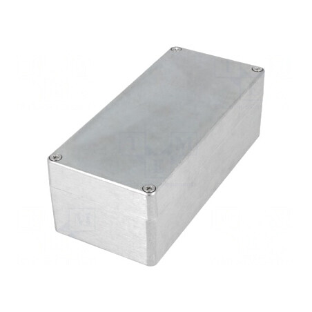 Carcasă Universală Aluminiu Natural IP67 80x175x60mm | Electronic-mag.ro | Componente Electronice