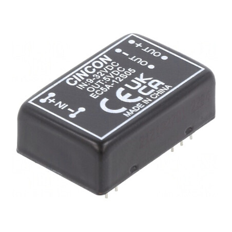 Convertor DC/DC 6/24W 9-32V la 5V 2000mA THT | Electronic-mag.ro | Componente Electronice