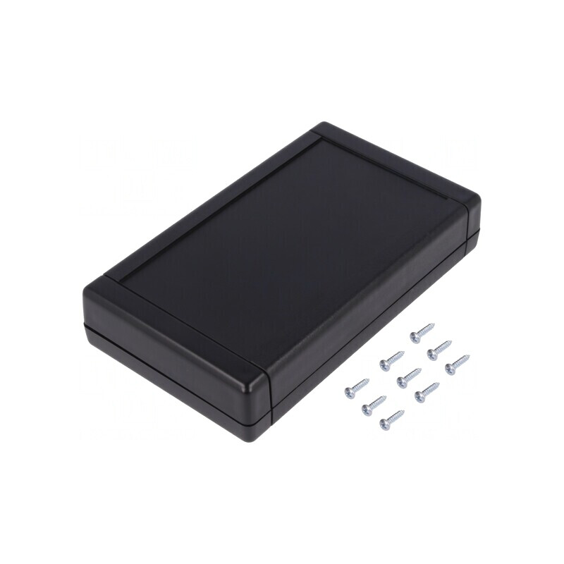 Carcasă universală TEKBOX ABS neagră 94x160x31mm | Electronic-mag.ro | Componente Electronice