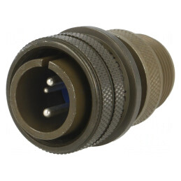 Conector Circular Aluminiu 16mm 9P | Electronic-mag.ro | Componente Electronice