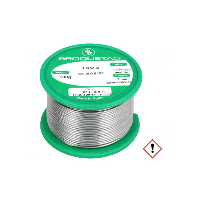 Sârmă de lipit fără plumb 1mm 100g Sn97Ag3 | Electronic-mag.ro | Componente Electronice