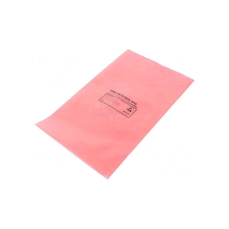 Pungă de Protecție ESD 254x152mm 100buc Roz | Electronic-mag.ro | Componente Electronice