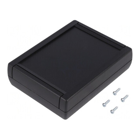 Carcasă universală 100x130x34mm neagră ABS TEKMAR | Electronic-mag.ro | Componente Electronice