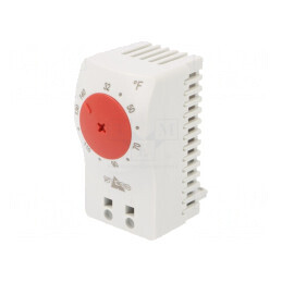 Termostat NC 10A 250VAC cu cleme cu arc 60x33x41mm IP20 | Electronic-mag.ro | Componente Electronice