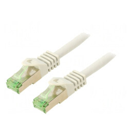 Patch Cord S/FTP Cat 8.1 Cu LSZH Gri 7.5m 26AWG | Electronic-mag.ro | Componente Electronice