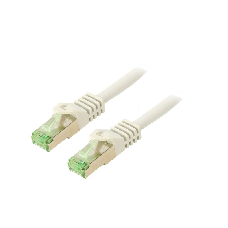 Patch Cord S/FTP Cat 8.1 Cu LSZH Gri 7.5m 26AWG | Electronic-mag.ro | Componente Electronice