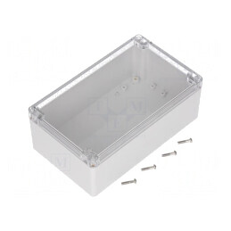 Carcasă universală policarbonat IP65 120x200x75mm | Electronic-mag.ro | Componente Electronice