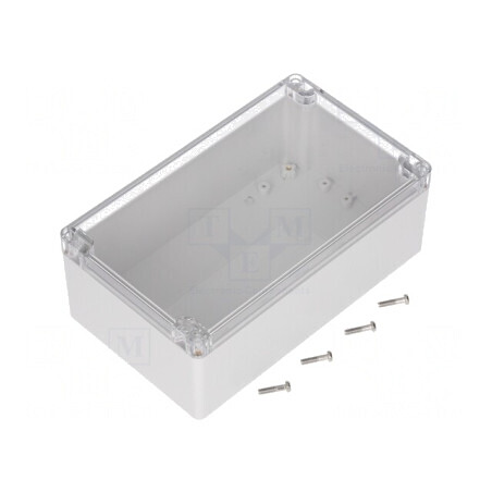 Carcasă universală policarbonat IP65 120x200x75mm | Electronic-mag.ro | Componente Electronice