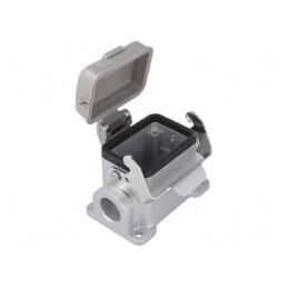 Carcasă pentru Conectori HDC C146 E6 cu Clichet | Electronic-mag.ro | Componente Electronice