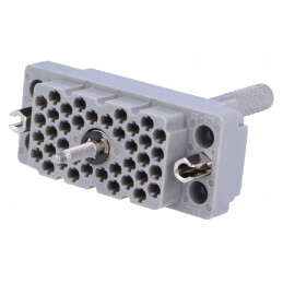 Conector Dreptunghiular Hermaprodit Policarbonat | Electronic-mag.ro | Componente Electronice