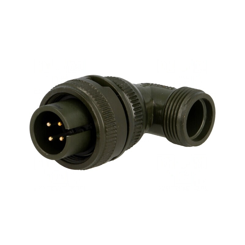 Conector circular aluminiu 14S MS/DS | Electronic-mag.ro | Componente Electronice