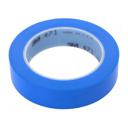 Bandă de marcare albastră 33m x 25mm | Electronic-mag.ro | Componente Electronice