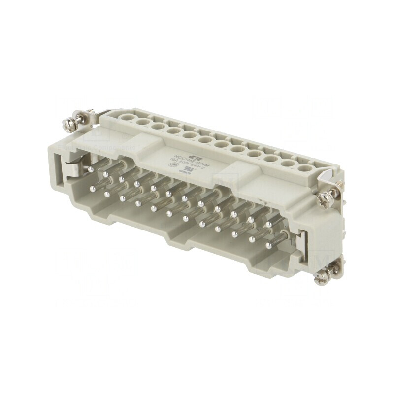 Conector HE-024-M cu 24 Pinuri 16A | Electronic-mag.ro | Componente Electronice